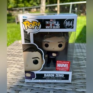 Funko POP! Marvel Collector Corps Exclusive Baron Zemo #964